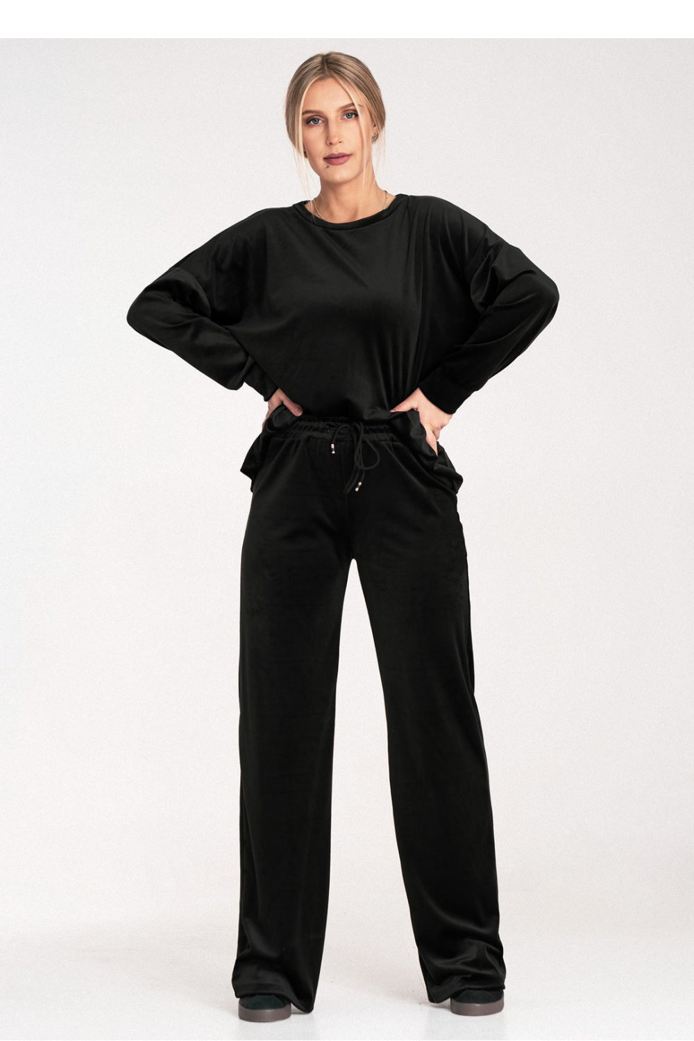 Polyester trousers