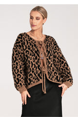 Acrylic cardigan