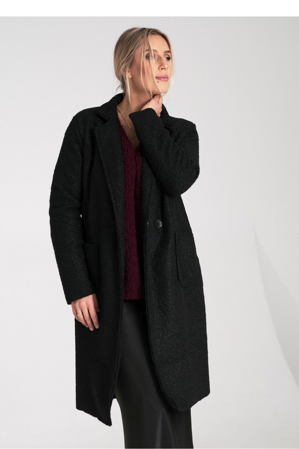 Polyester coat