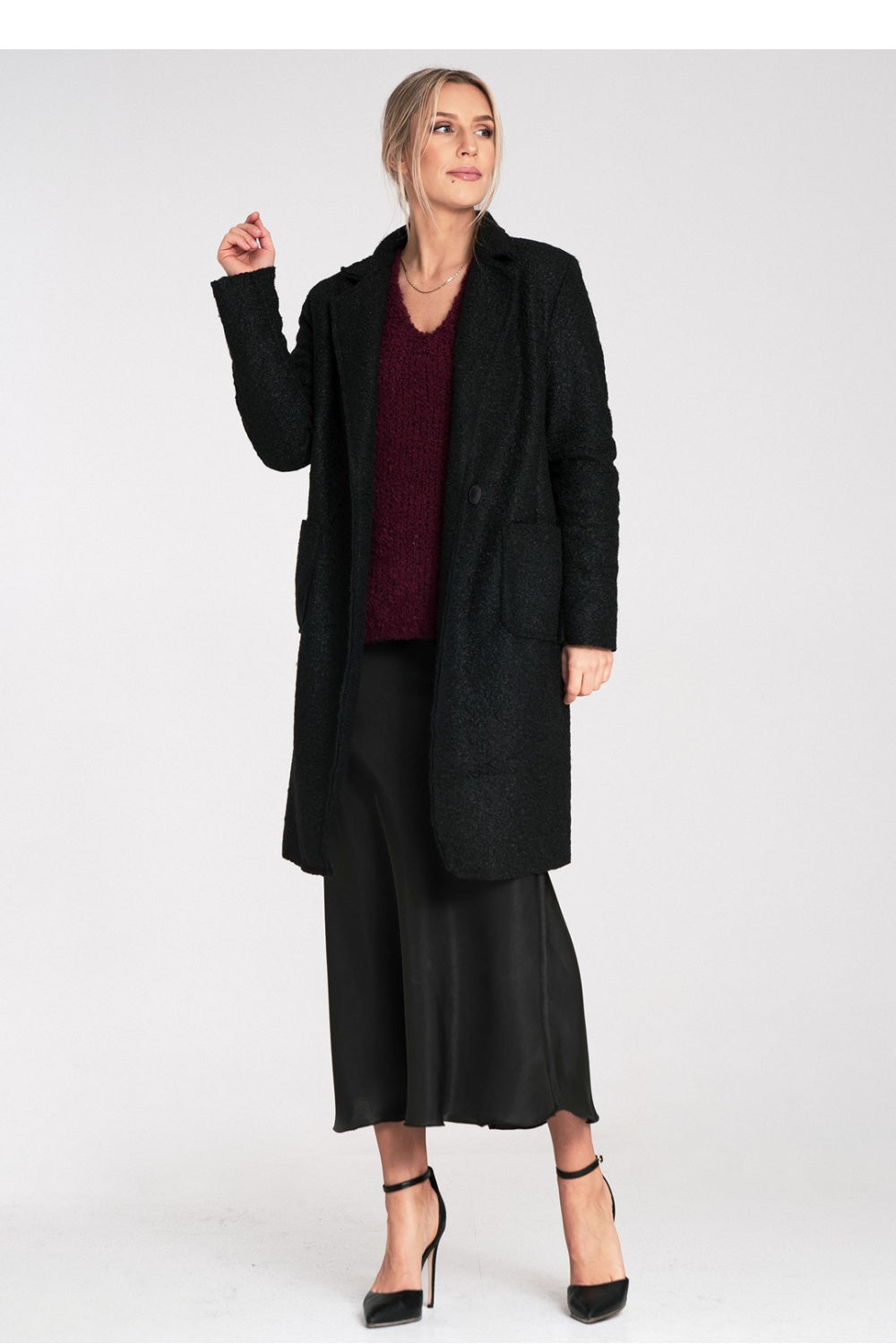 Polyester coat