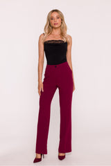 Fitted trousers
