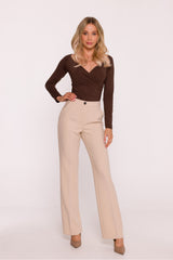 Fitted trousers