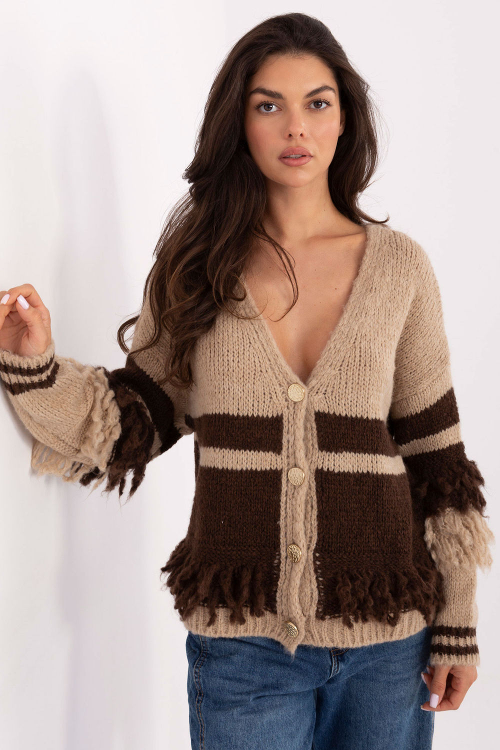 Wool cardigan