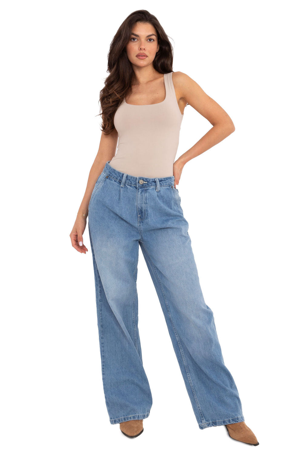 Denim trousers