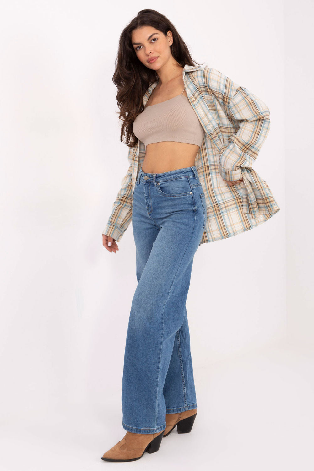 Denim trousers