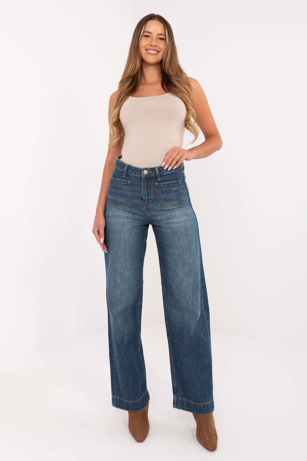 Denim trousers