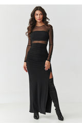 Tulle evening dress