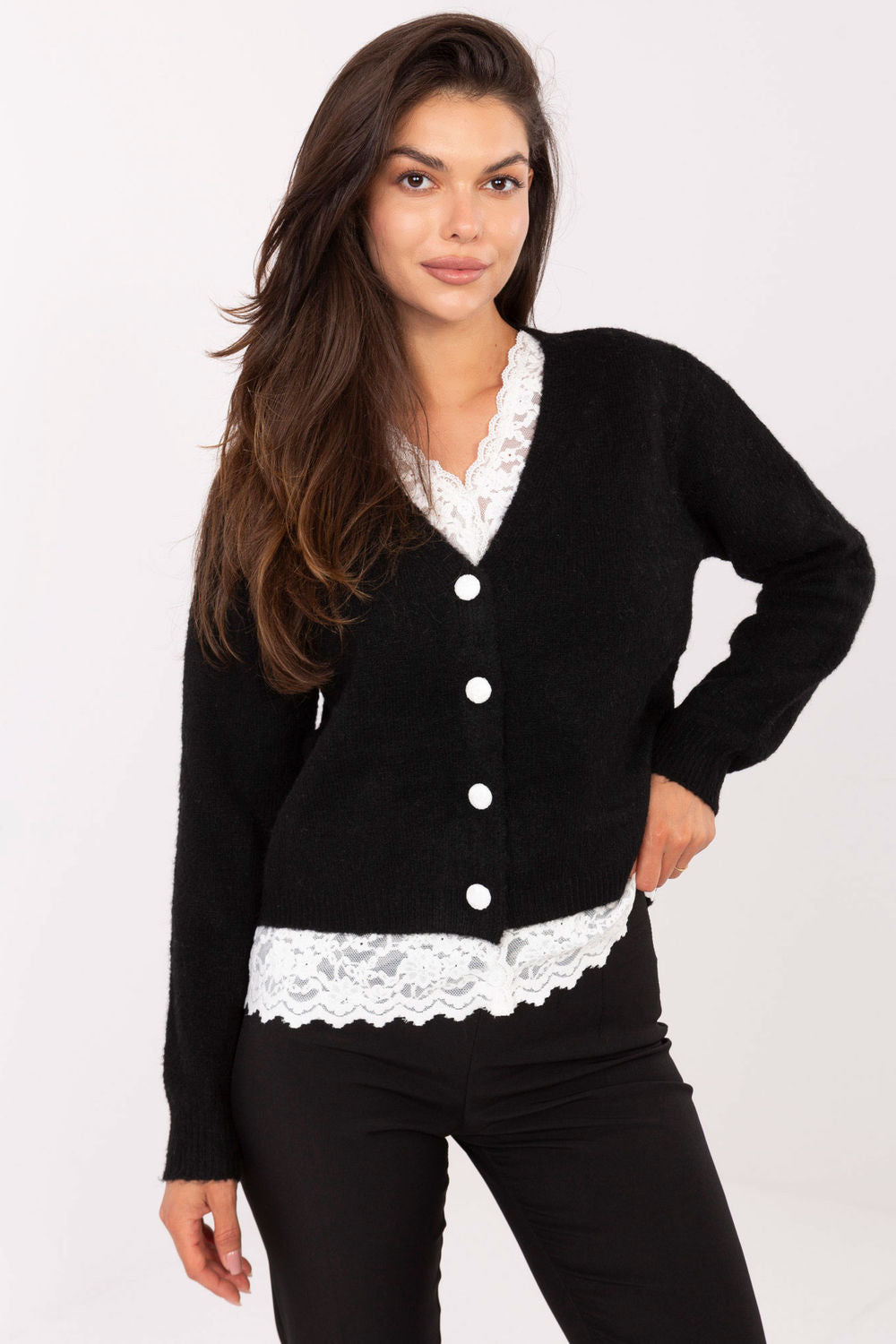 Wool cardigan
