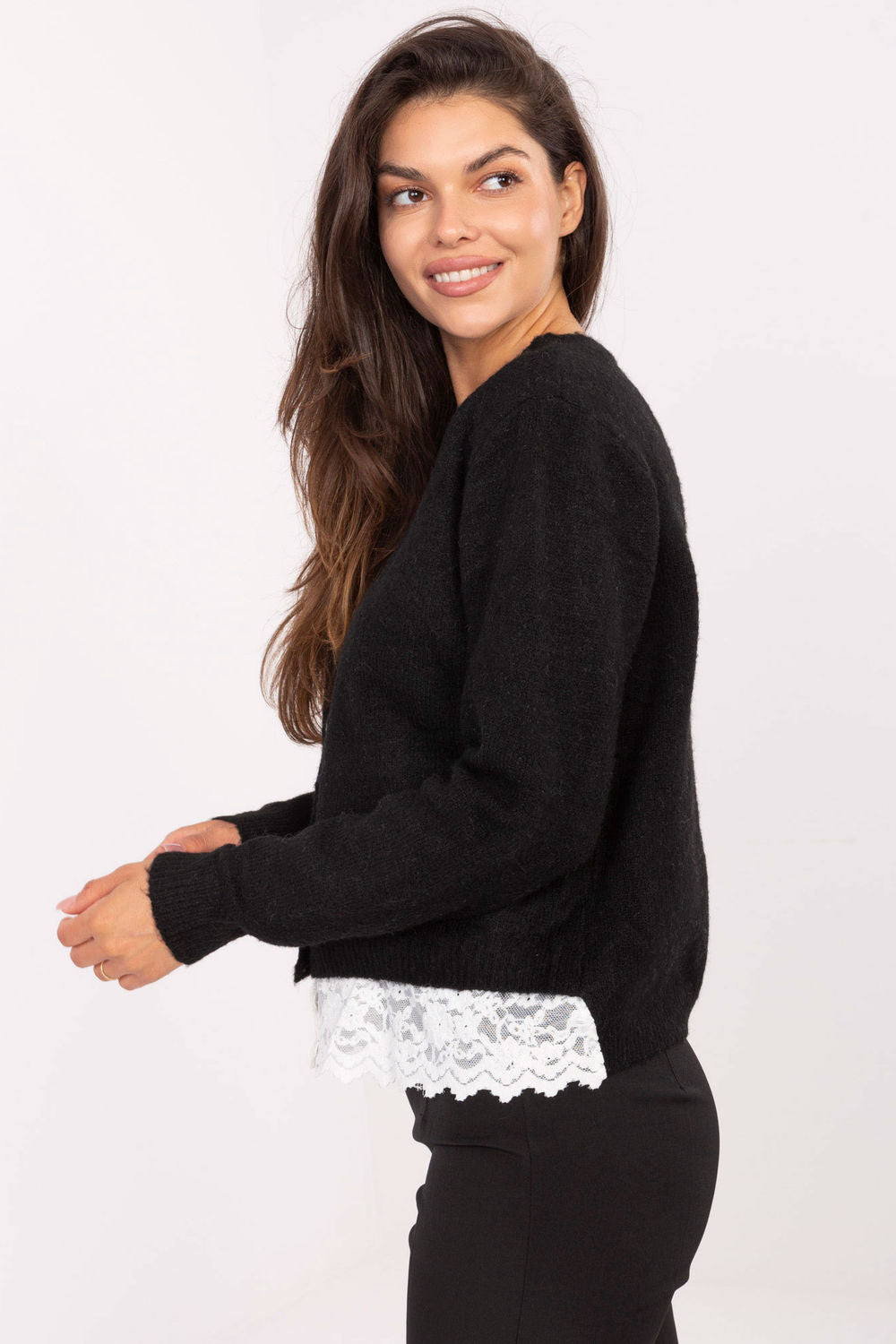 Wool cardigan