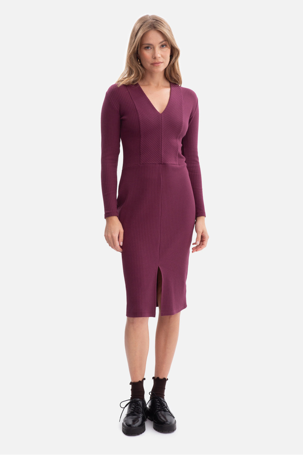 Ribbed dress