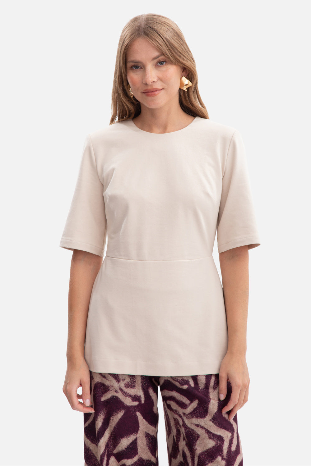 Fitted blouse