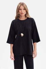 Ribbed blouse