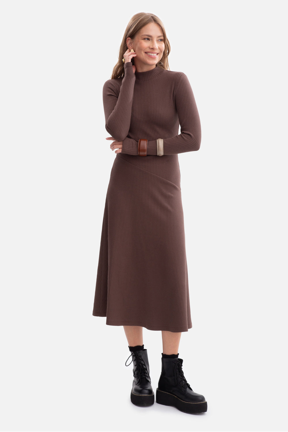 Ribbed dress