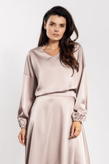 Satin blouse