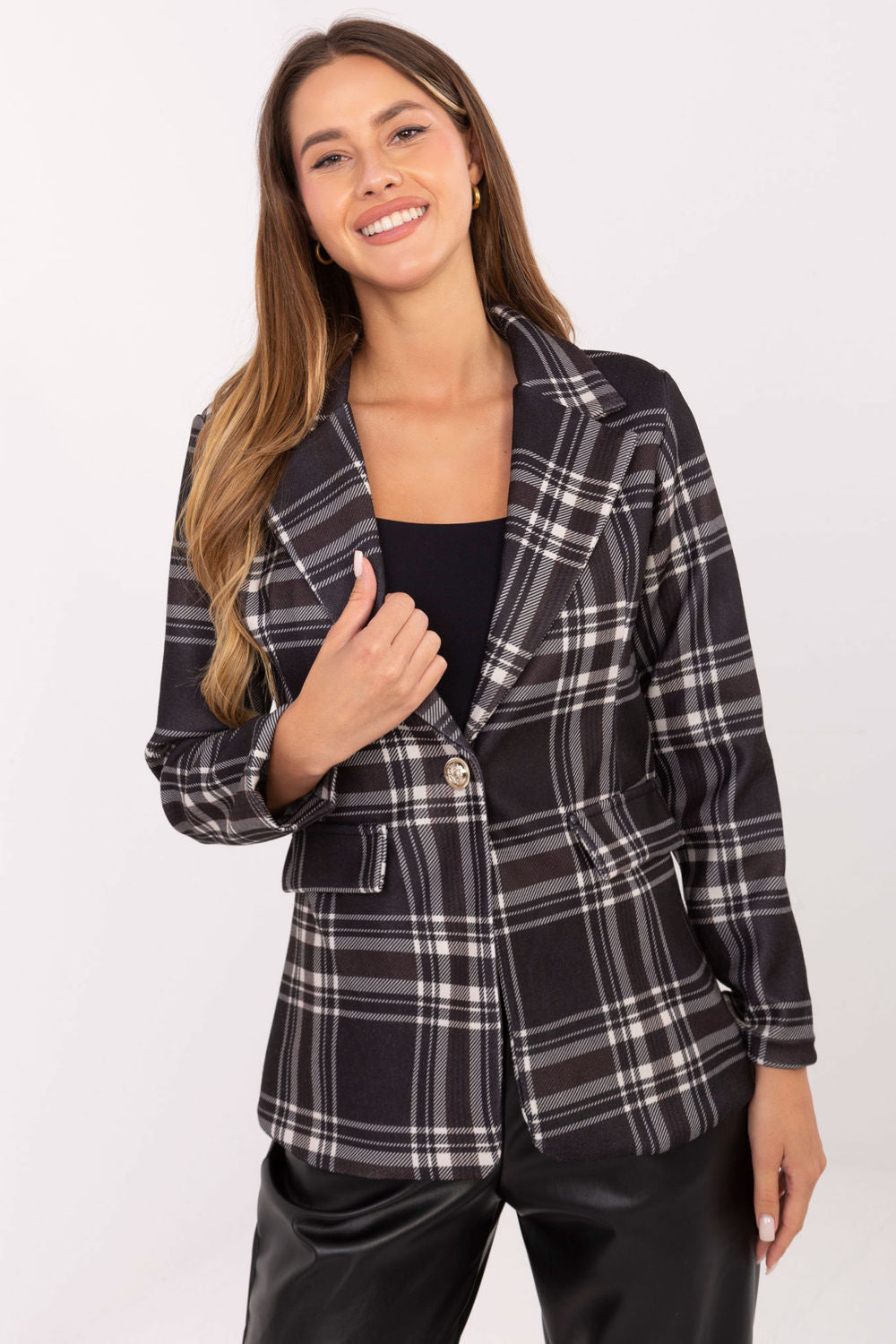 Checkered jacket