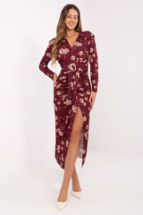 Wrap cocktail dress
