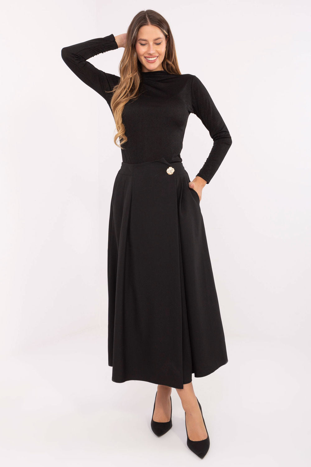 Pleated skirt