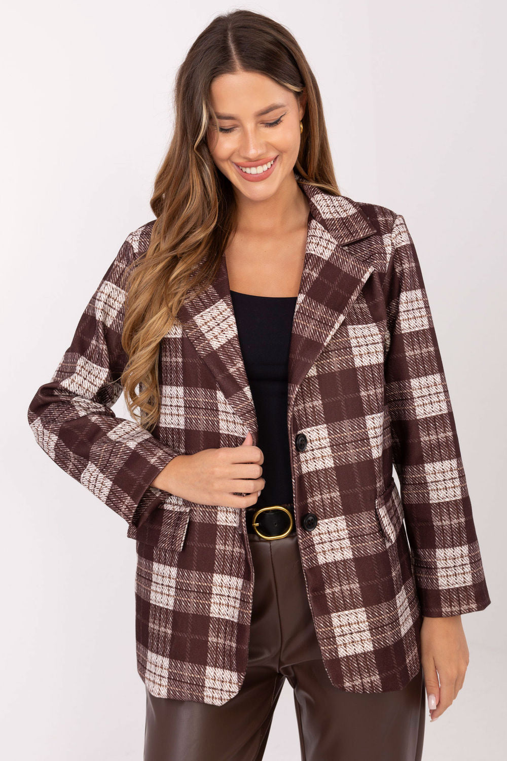 Checkered jacket