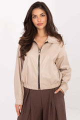 Leather coat