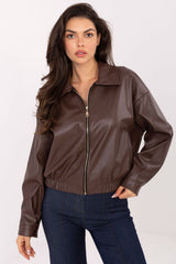 Leather coat