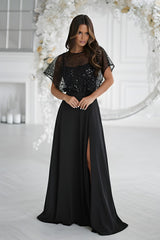 Sequin evening dress