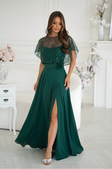 Sequin evening dress