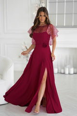 Sequin evening dress