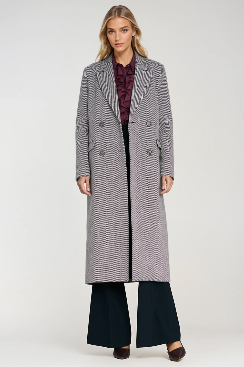 Houndstooth coat