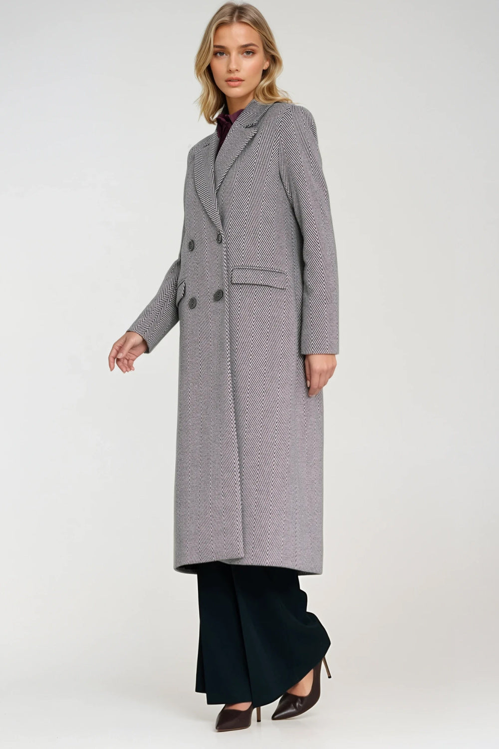 Houndstooth coat