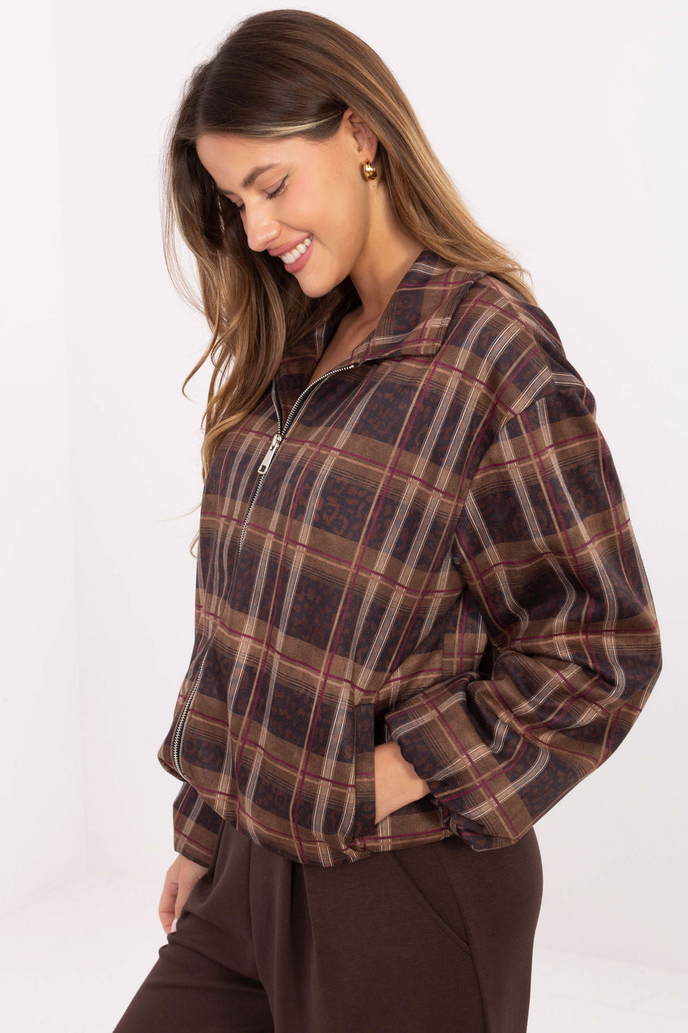 Patterned coat