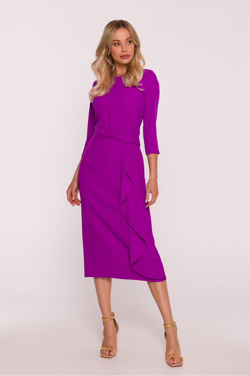 Fitted evening dress