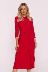 Fitted evening dress