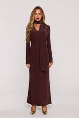 Knit evening dress