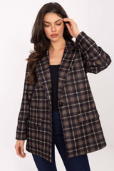 Checked jacket