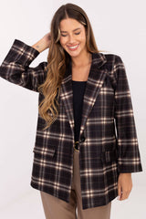 Checked jacket