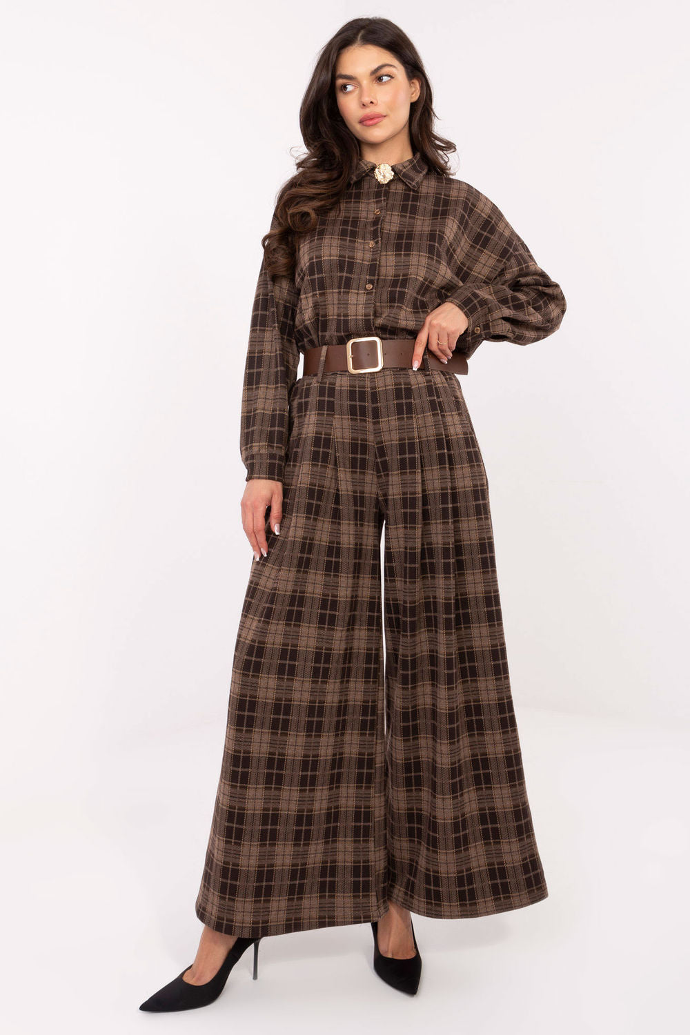 Flannel trousers
