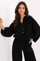 Polyester blouse