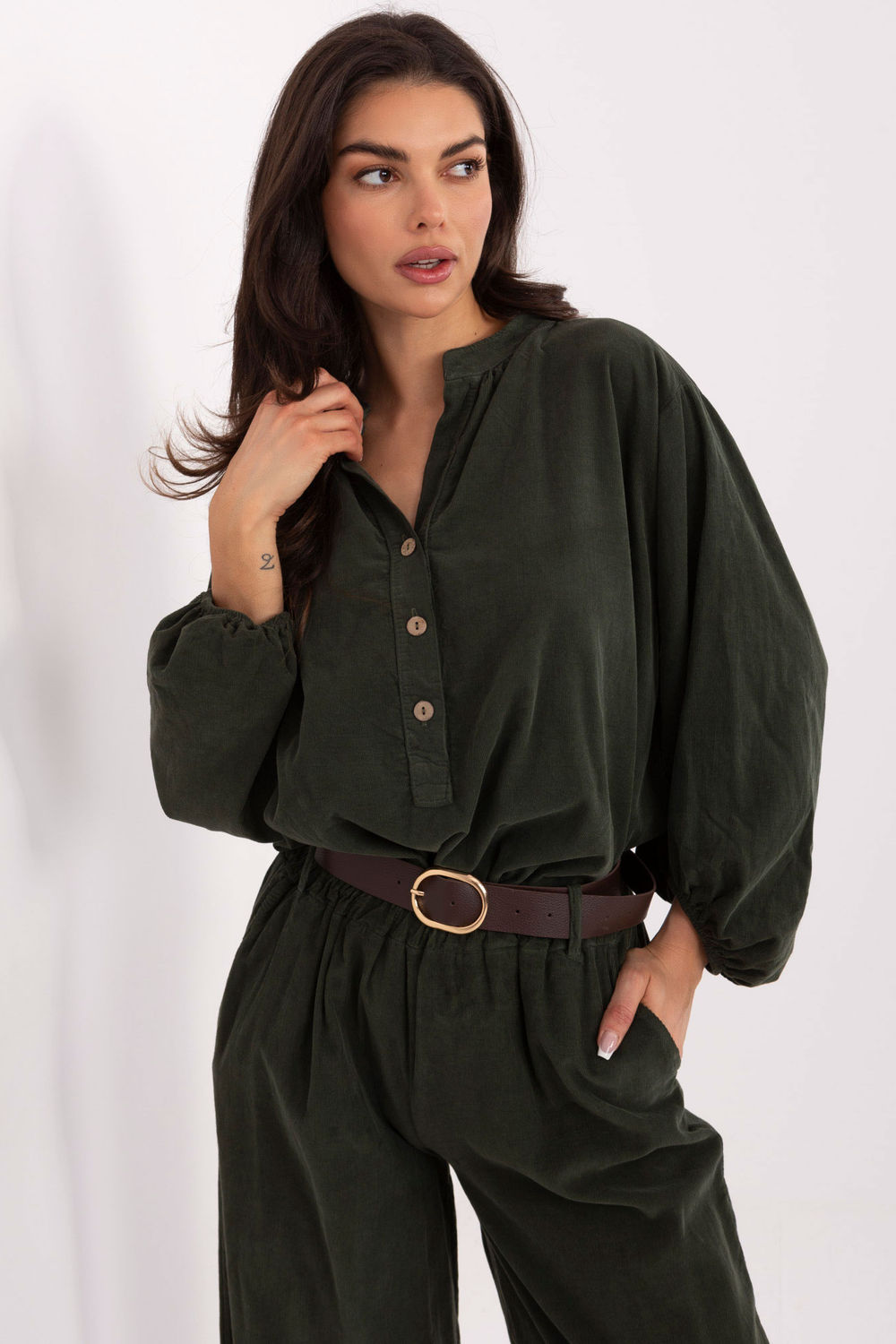 Polyester blouse