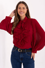 Pleated shirt