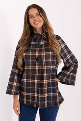 Checkered coat