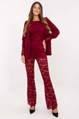 Lace trousers