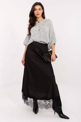 Satin skirt