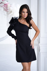 Floral evening dress
