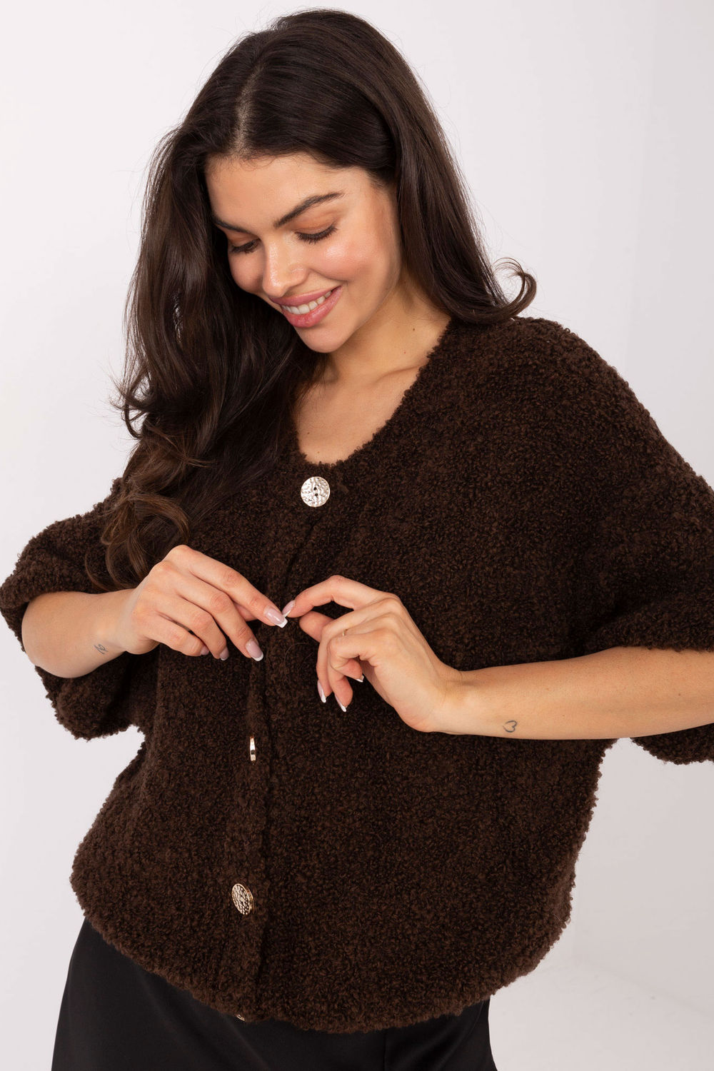 Wool cardigan