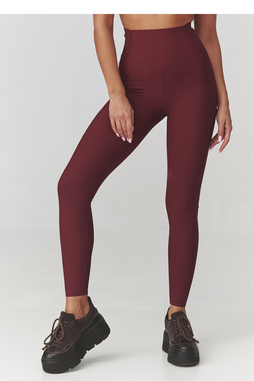 Ribbed leggings