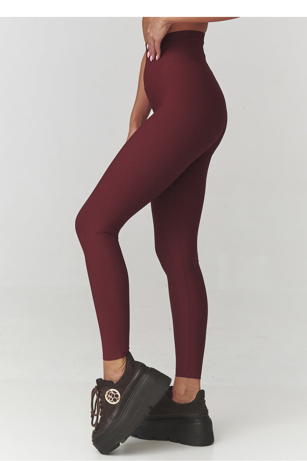 Ribbed leggings