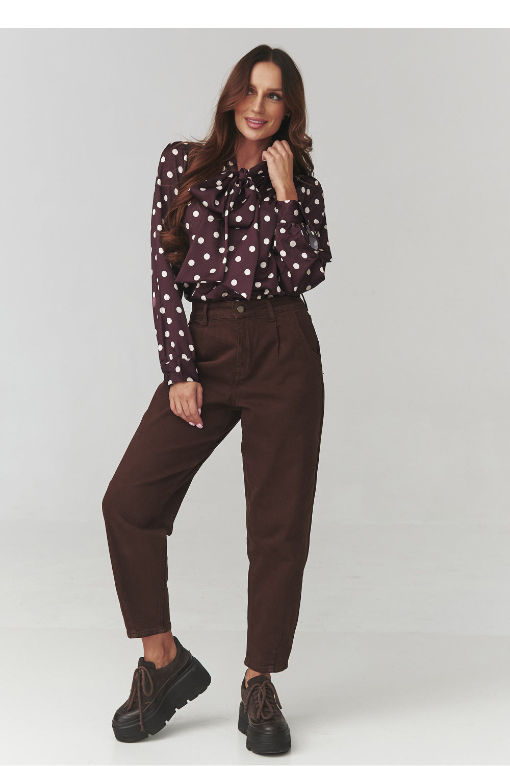 Polka dot shirt