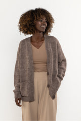 Wool cardigan