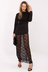 Lace evening dress