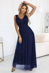 Tulle evening dress